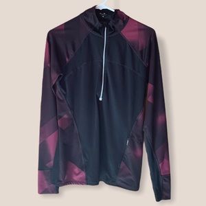Athleta Running Wild Half Zip